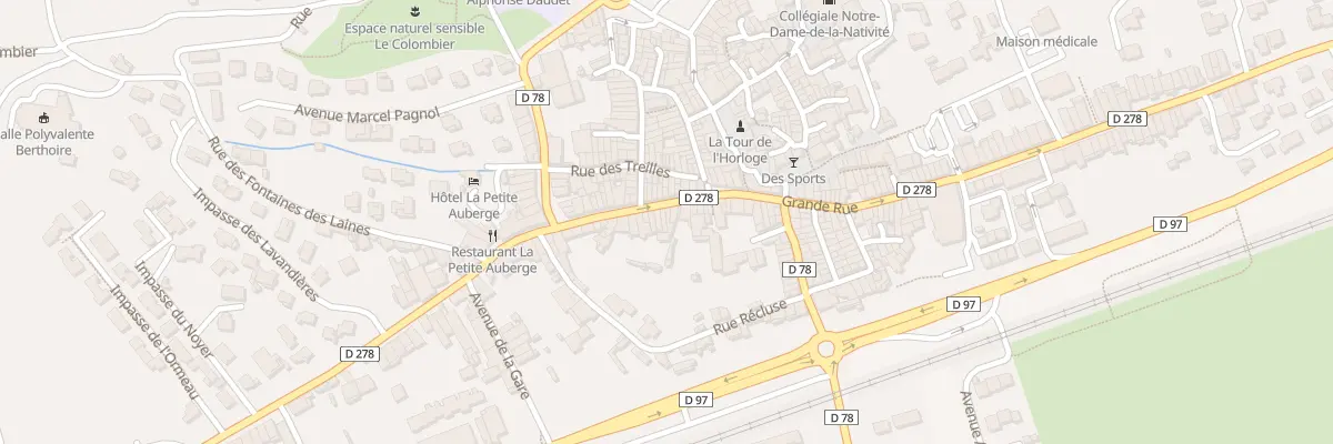 Plan du 72 Gr Grande Rue à Pignans
