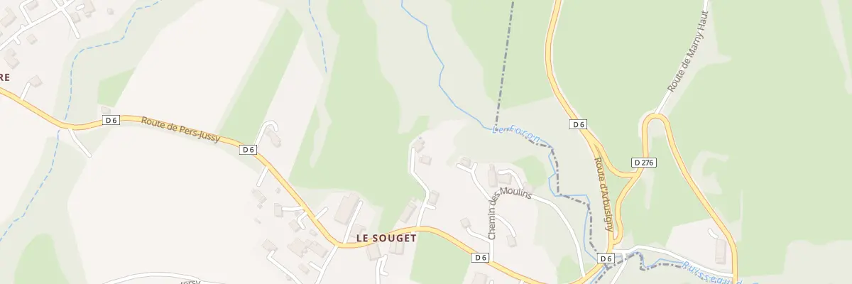 Plan du 64 Imp du Sourcier à Arbusigny