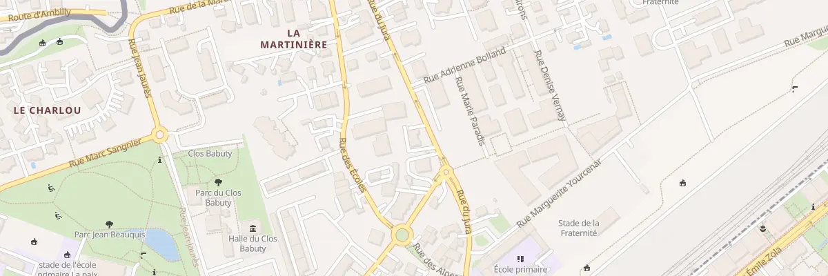 Plan du 24 Rue du jura à Ambilly