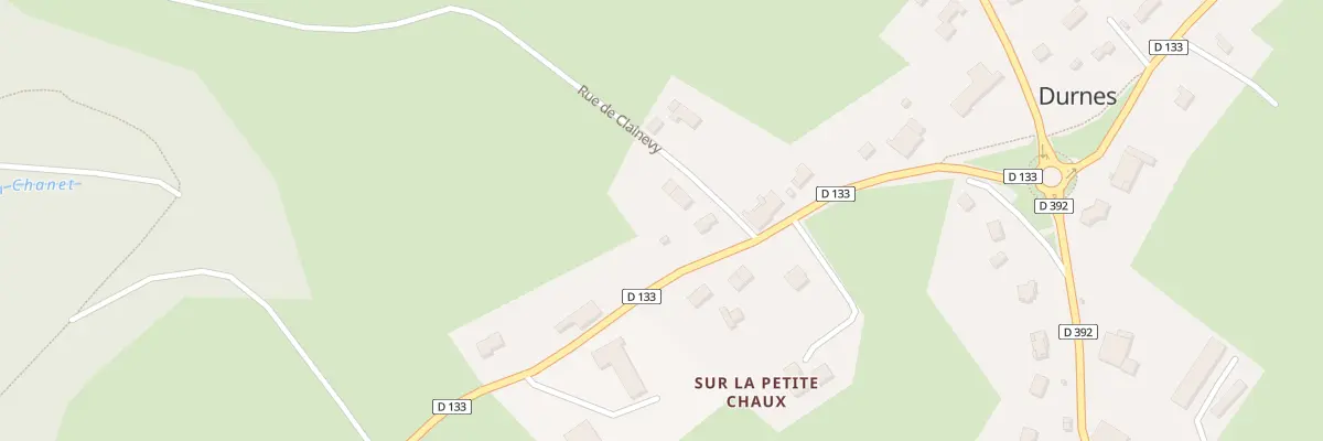 Plan du 3 Rue de Clainevy à Durnes