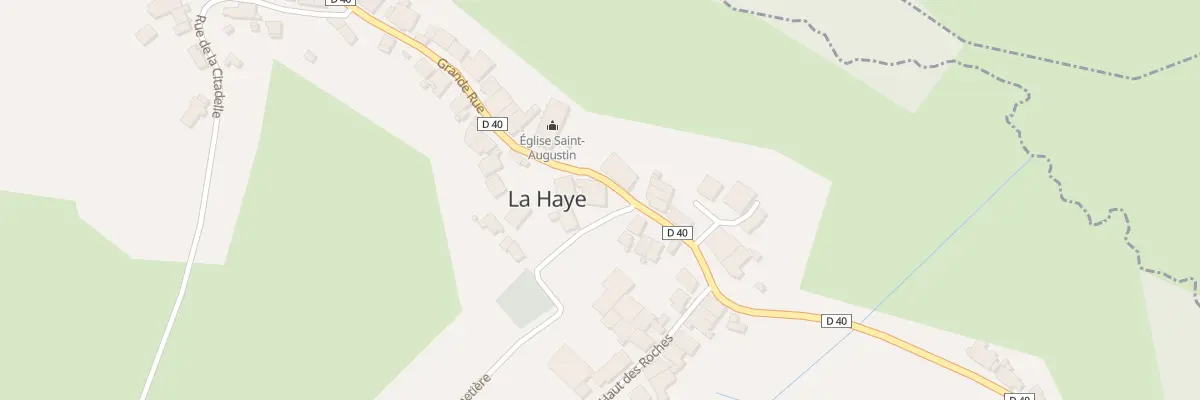 Plan du 5 Rue Grande Rue à La Haye
