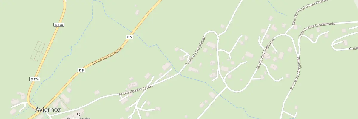 Plan du 487A Rte de l’Anglettaz à Fillière