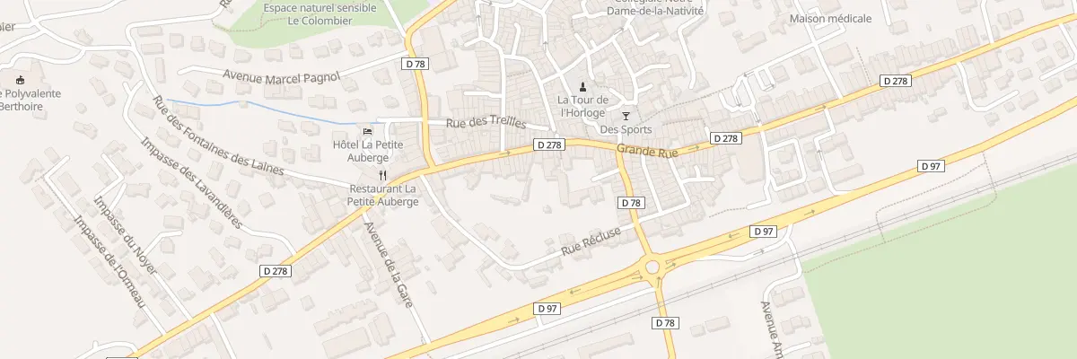 Plan du 80 Gr Grande Rue à Pignans