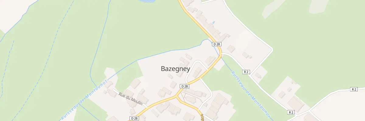 Plan du 5 Rue du Paquis à Bazegney