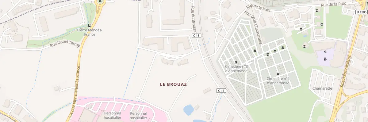 Plan du 26A Rue du Brouaz à Annemasse