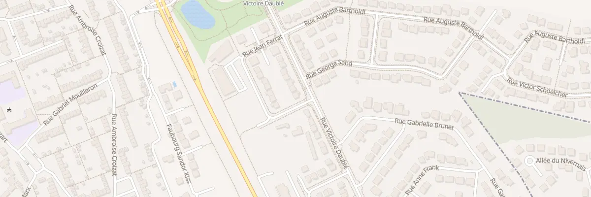 Plan du 49 Rue Victoire Daubié à Tomblaine
