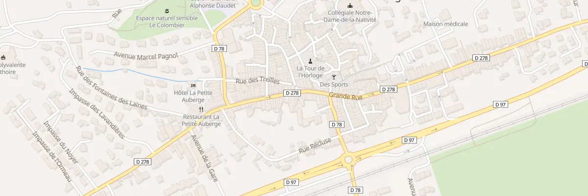 Plan du 84 Gr Grande Rue à Pignans