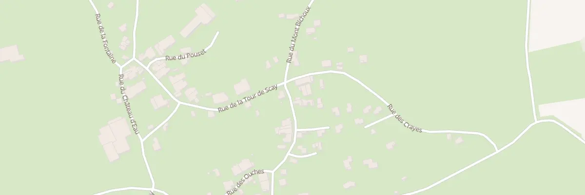 Plan du 1 Gr Grande Rue à Villers-Grélot