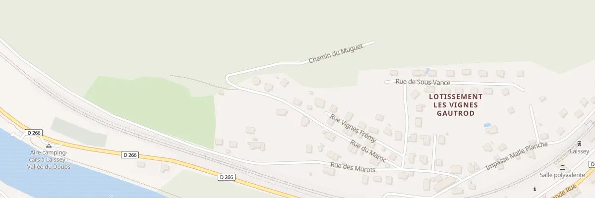 Plan du 24 Rue du Maroc à Laissey