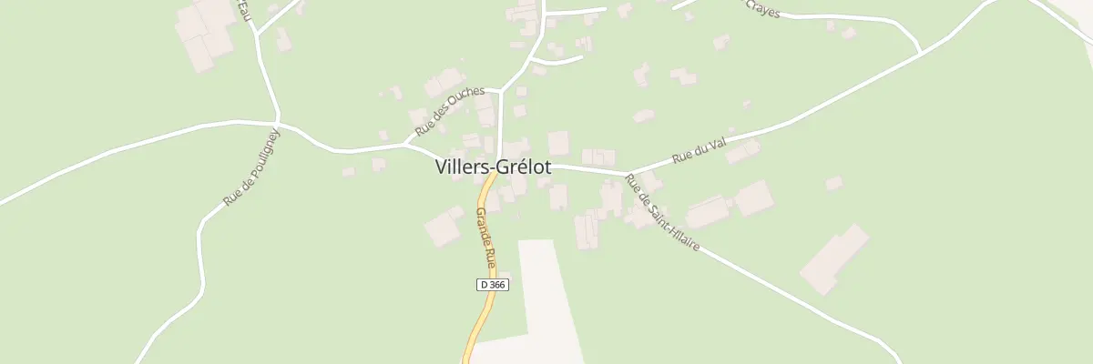 Plan du 4 Rue du Val à Villers-Grélot