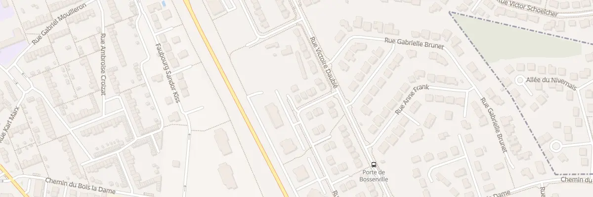 Plan du 20 Rue Anne Frank à Tomblaine