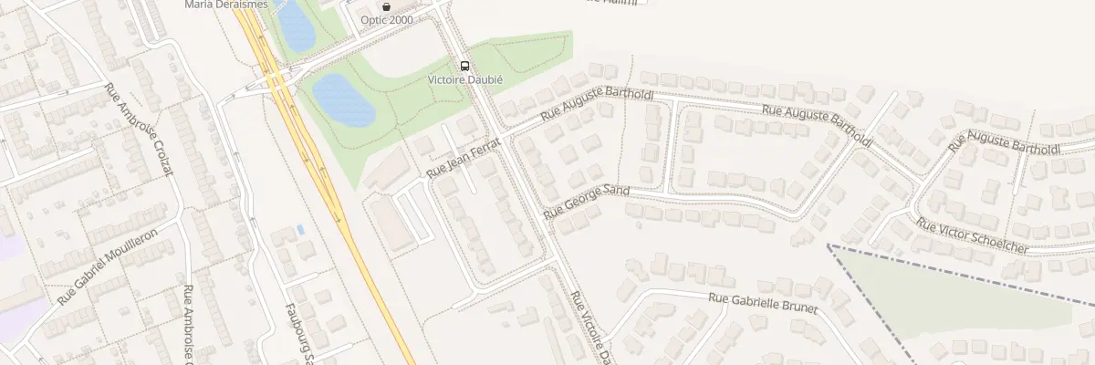 Plan du 4 Rue Victoire Daubié à Tomblaine