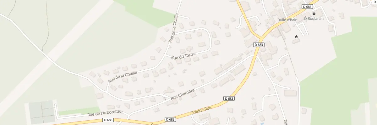 Plan du 3 Rue du Tartre à Roulans
