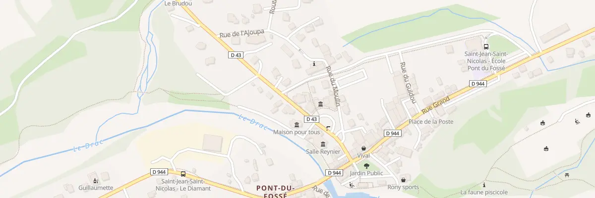 Plan du 10 Rte de Saint Jean à Saint-Jean-Saint-Nicolas