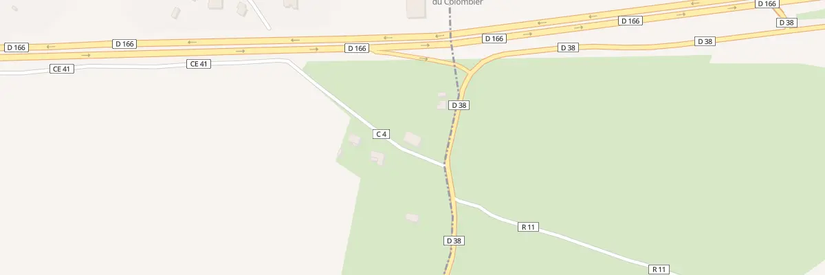 Plan du 50 Imp de la Jonchère à Dompaire