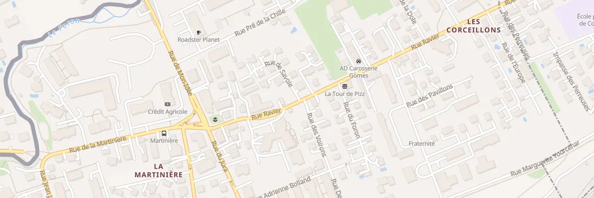 Plan du 19 Rue ravier à Ambilly