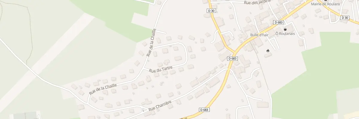 Plan du 6 Rue du Tartre à Roulans