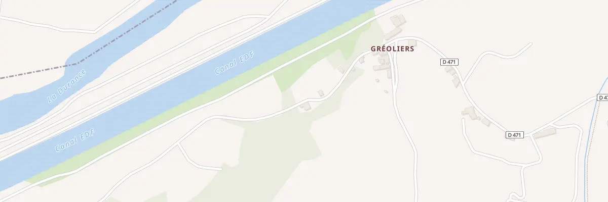 Plan du 5017 Greollier à Rochebrune
