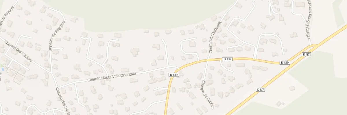 Plan du 5018 Haute Ville Oriental à Flassans-sur-Issole