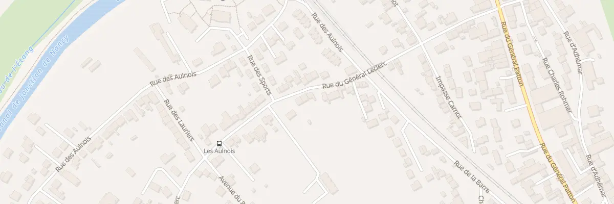 Plan du 37 Rue du Général Leclerc à Laneuveville-devant-Nancy