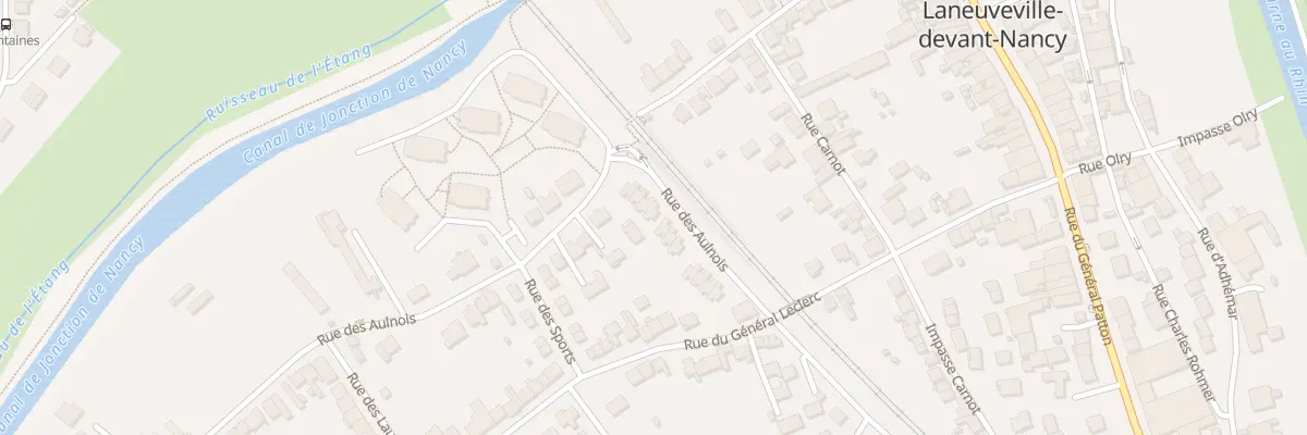 Plan du 1H Rue des Aulnois à Laneuveville-devant-Nancy