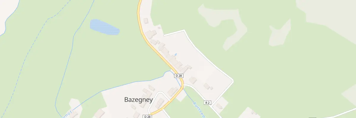 Plan du 10 Rue de Vaubexy à Bazegney