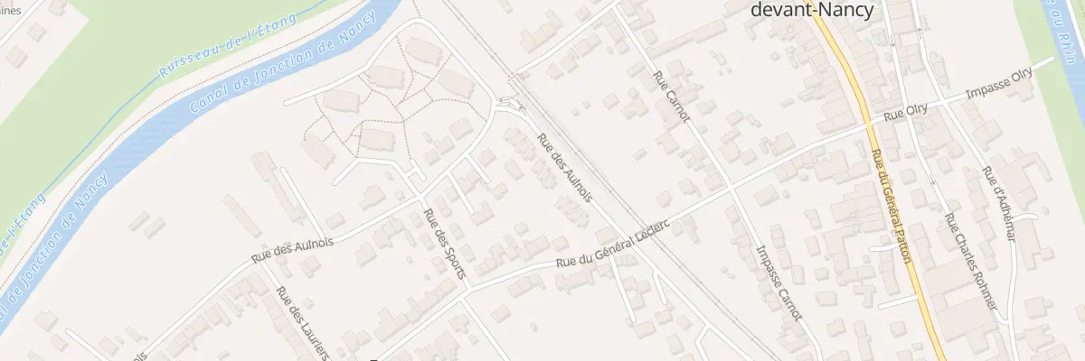 Plan du 1F Rue des Aulnois à Laneuveville-devant-Nancy