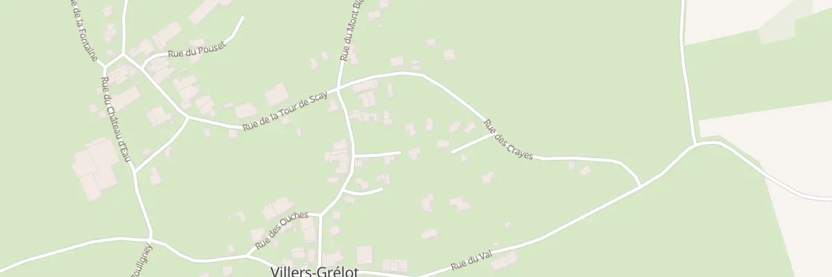 Plan du 7C Gr Grande Rue à Villers-Grélot