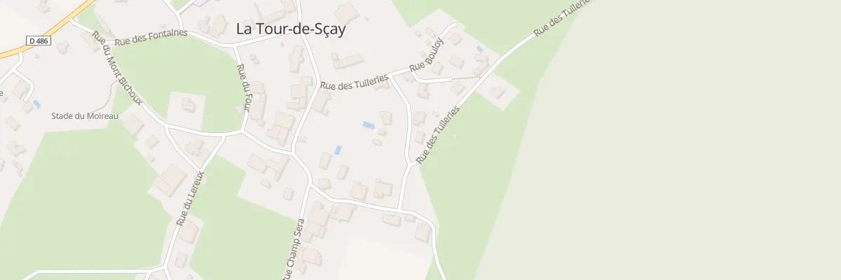 Plan du 9 Rue des Tuileries à La Tour-de-Sçay