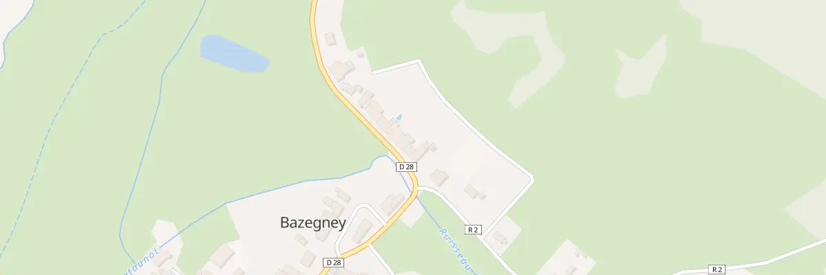 Plan du 8 Rue de Vaubexy à Bazegney