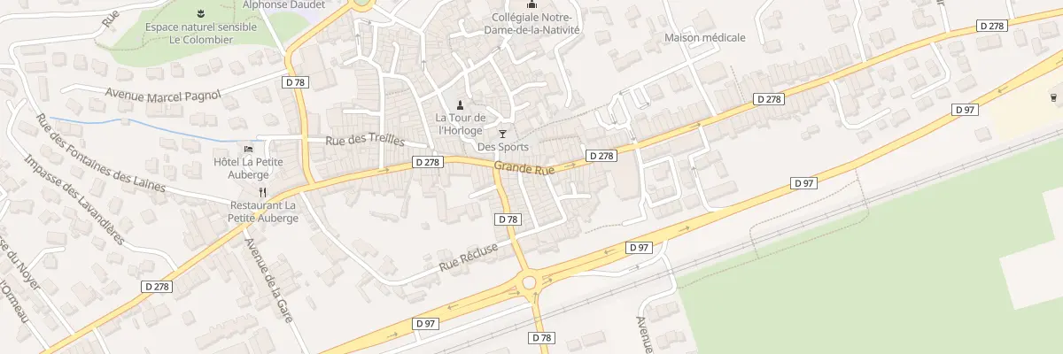 Plan du 5523 Gr Grande Rue à Pignans