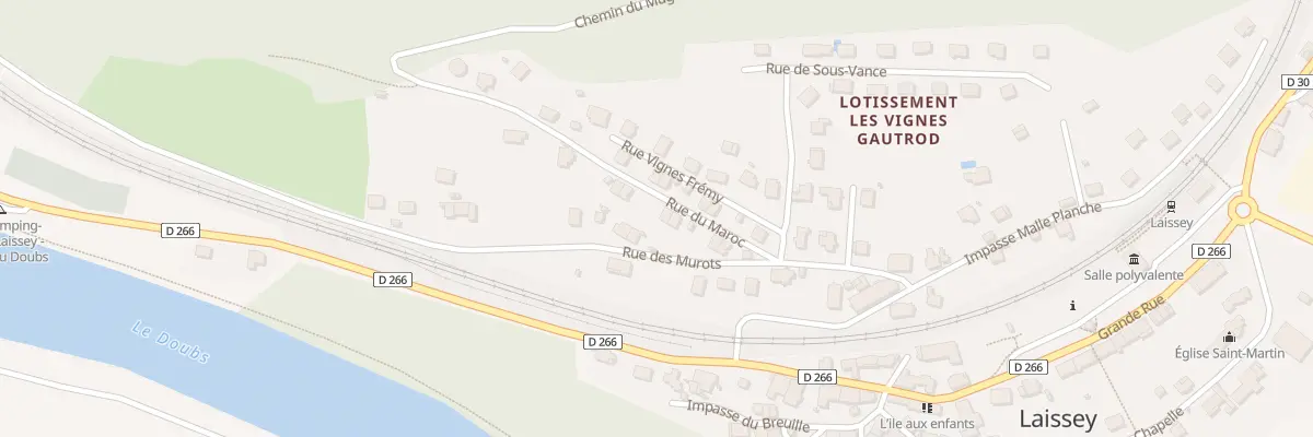 Plan du 17 Rue du Maroc à Laissey