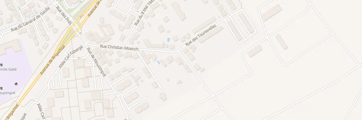 Plan du 44 Rue Christian Moench à Essey-lès-Nancy