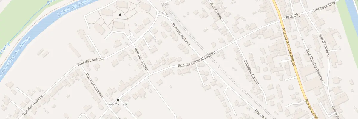 Plan du 10 Rue du Général Leclerc à Laneuveville-devant-Nancy
