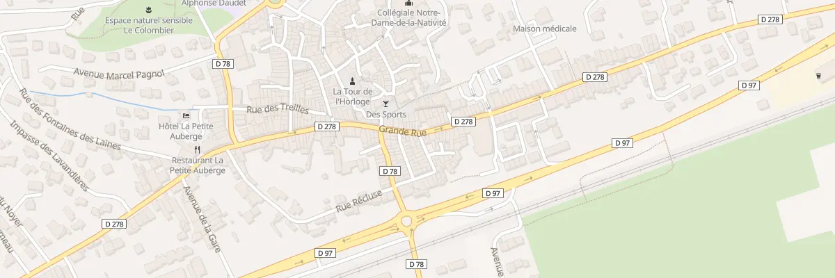 Plan du 114 Gr Grande Rue à Pignans