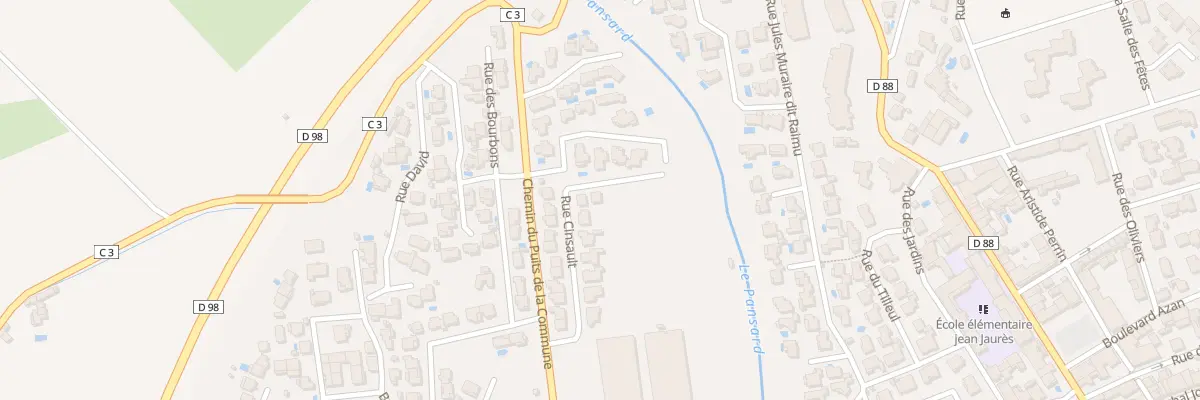 Plan du 237 Rue Cinsault à La Londe-les-Maures