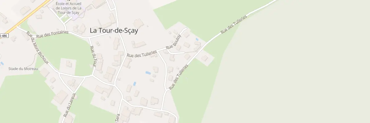 Plan du 11 Rue des Tuileries à La Tour-de-Sçay
