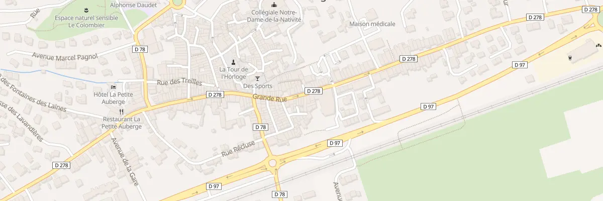 Plan du 5490 Grande Rue à Pignans
