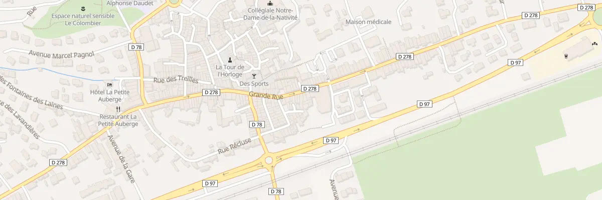 Plan du 126 Grande Rue à Pignans