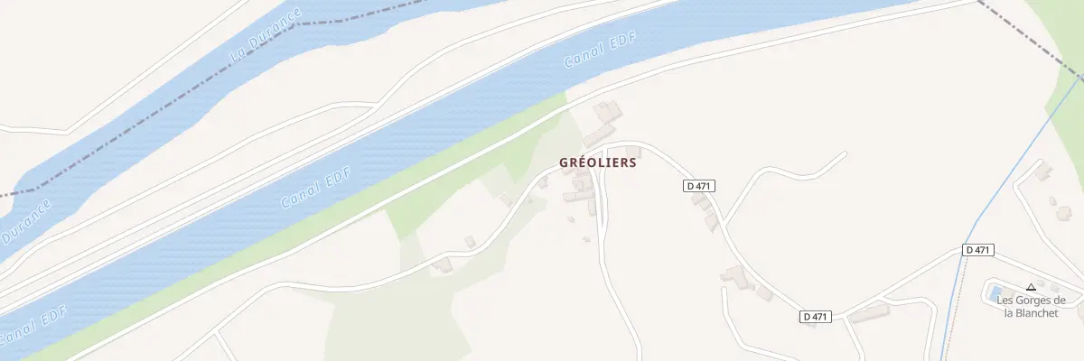 Plan du 5081 Greollier à Rochebrune