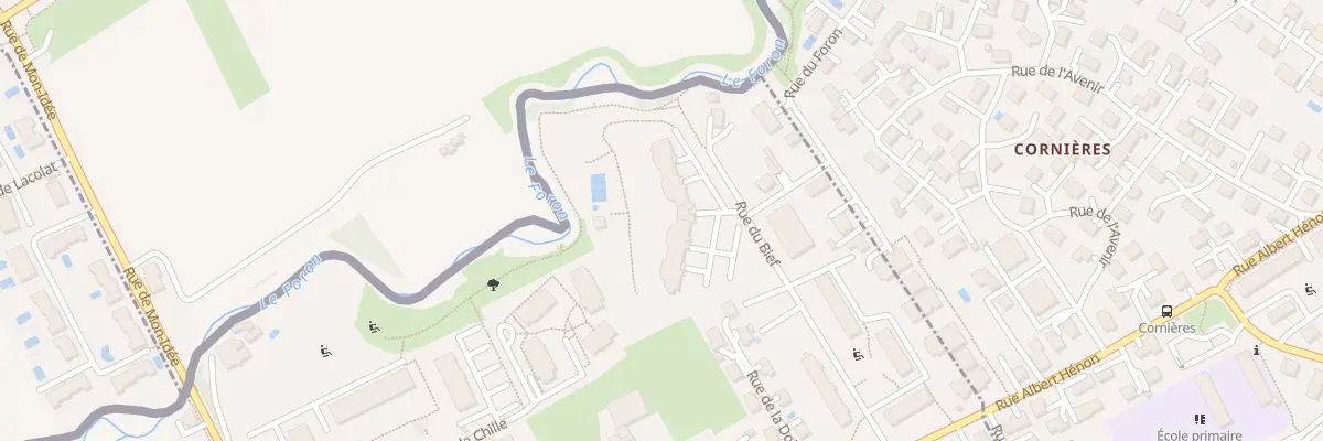 Plan du 13 Rue du bief à Ambilly