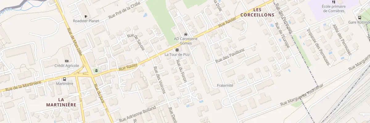 Plan du 3 Rue du foron à Ambilly