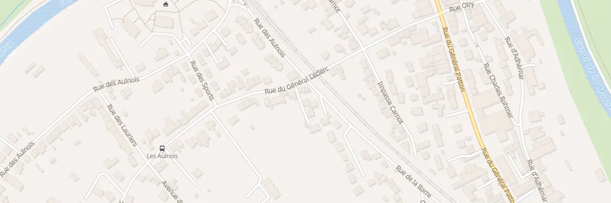 Plan du 25A Rue du Général Leclerc à Laneuveville-devant-Nancy