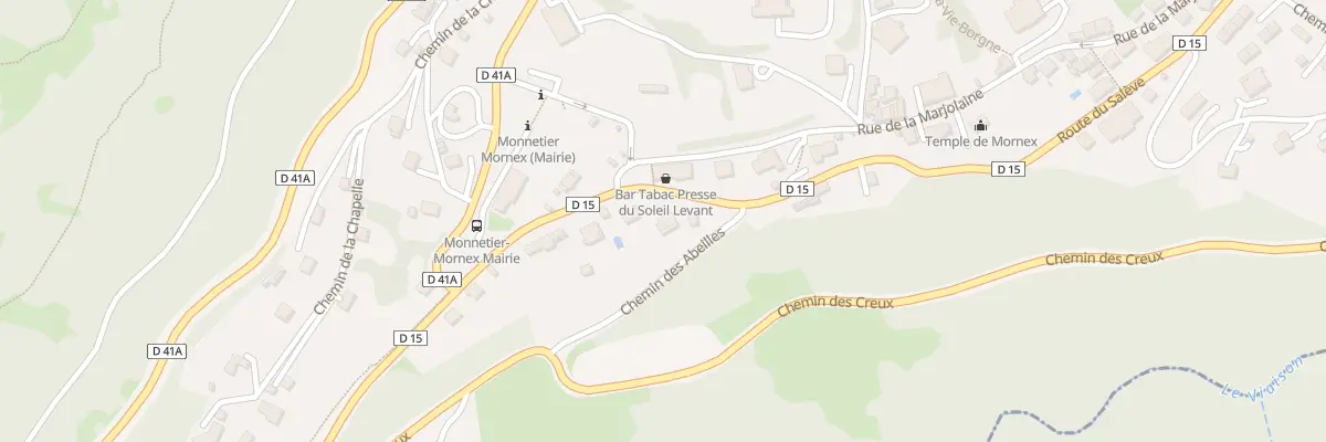 Plan du 1473 Rte du Saleve à Monnetier-Mornex