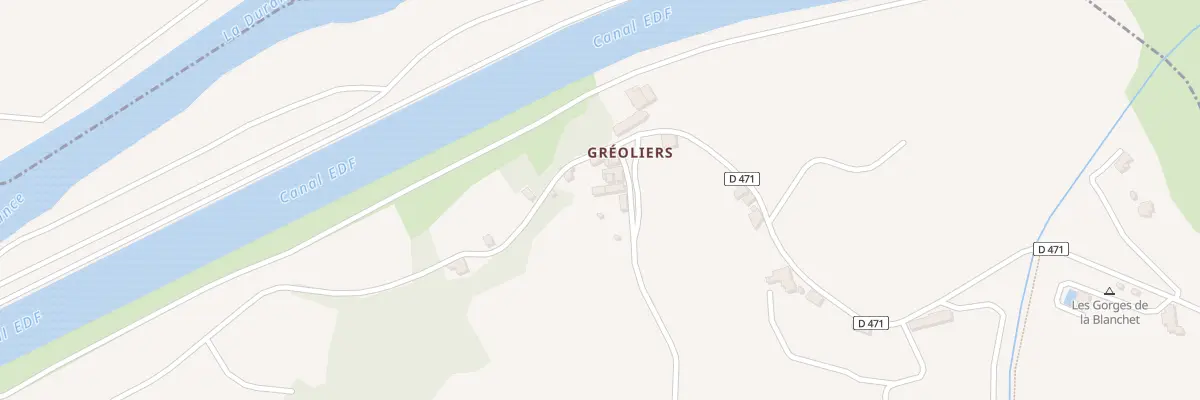 Plan du 693 Rte de Greolier à Rochebrune
