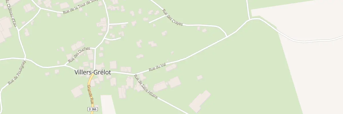 Plan du 19 Rue du Val à Villers-Grélot