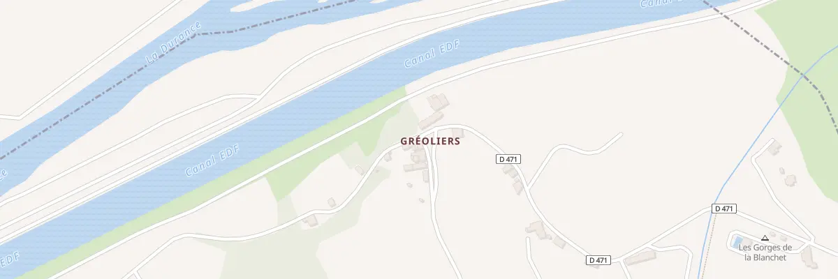 Plan du 5011 Greollier à Rochebrune