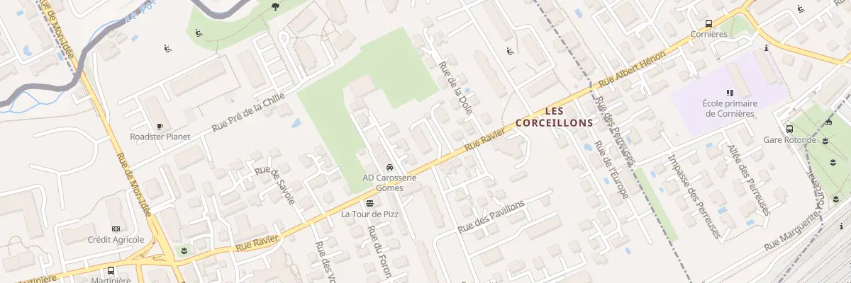 Plan du 53 Rue ravier à Ambilly
