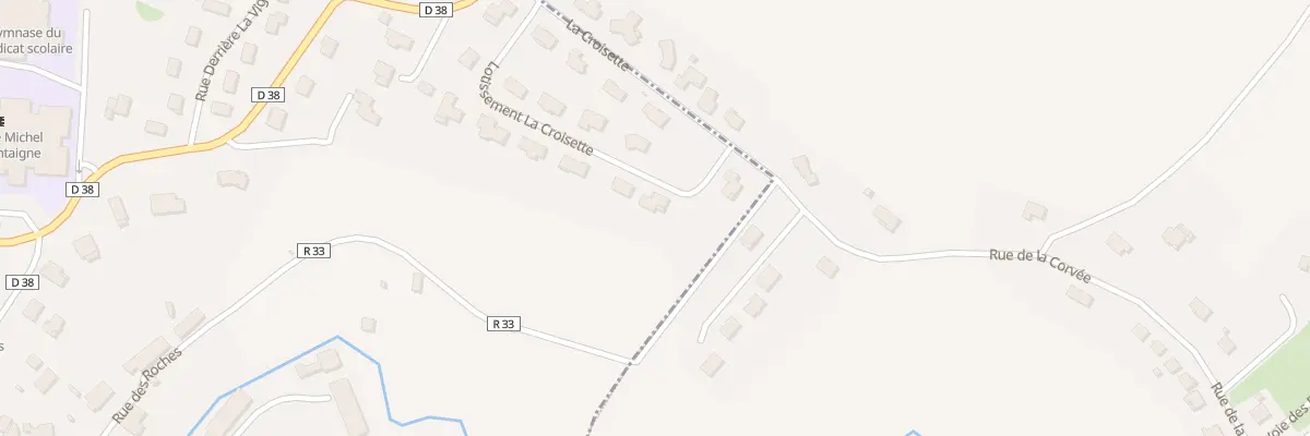Plan du 8 La Croisette à Dompaire