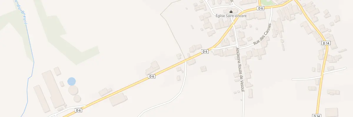 Plan du 117 Rue de Vesoul à Meurcourt